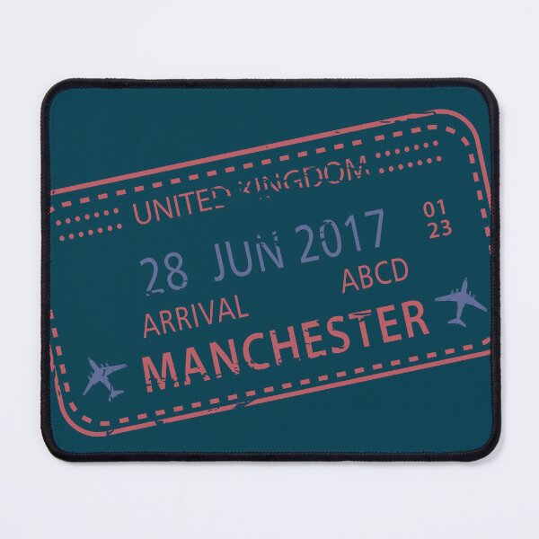 Item preview, United Kingdom, Manchester - Passport Stamp designed and sold by Sejmen.