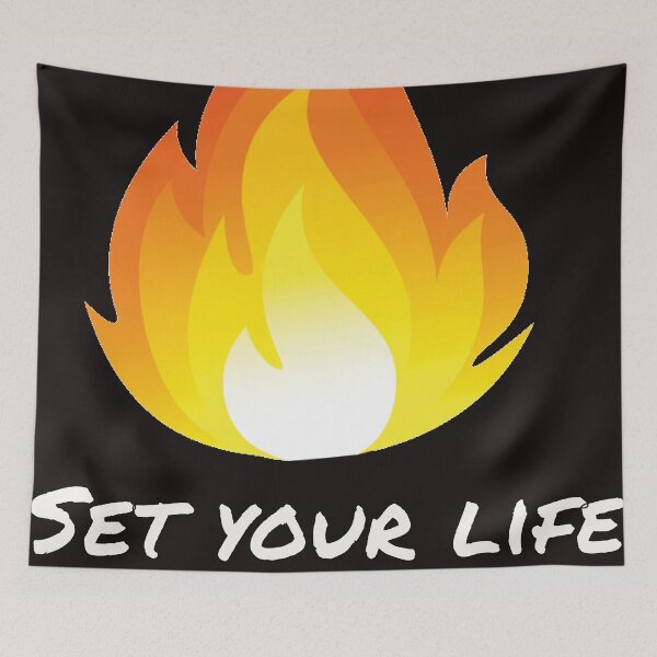Item preview, Set your life  on fire.  designed and sold by Saberfahid.