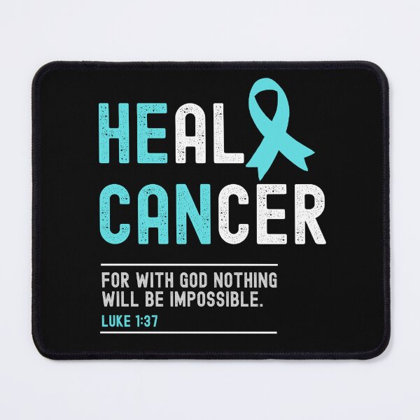 Item preview, Heal Cancer He Can Luke 1:37 designed and sold by appareltolove.