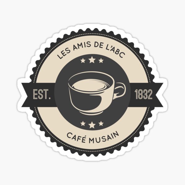 Cafe Musain (6) Sticker