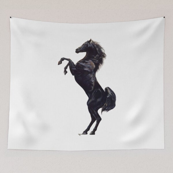 Item preview, bay warmblood jumper and rider - equine rampaige designed and sold by Stevenobinsun.