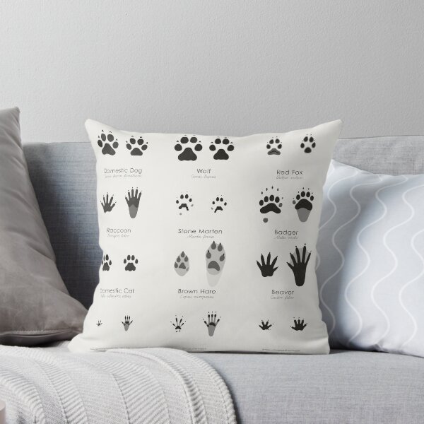 Item preview, Common Animal Tracks Identification Chart (Hidden Tracks) designed and sold by Iris Luckhaus.