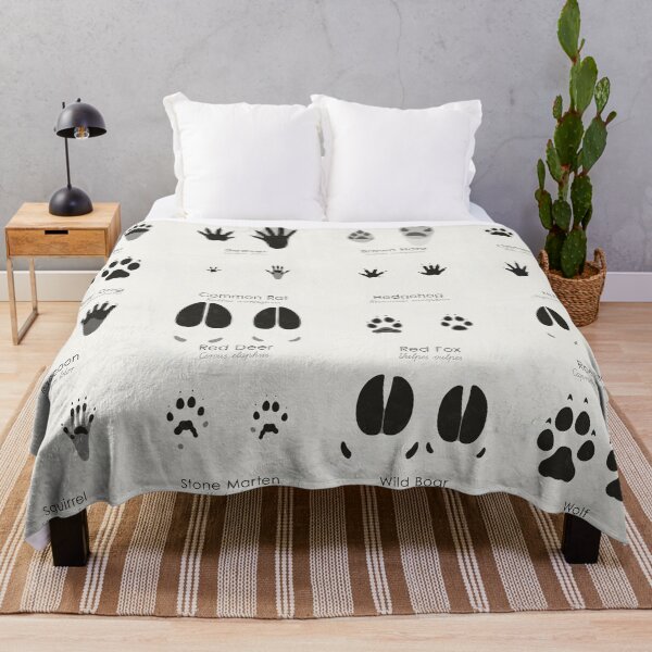 Item preview, Common Animal Tracks Identification Chart (Hidden Tracks) designed and sold by Iris Luckhaus.