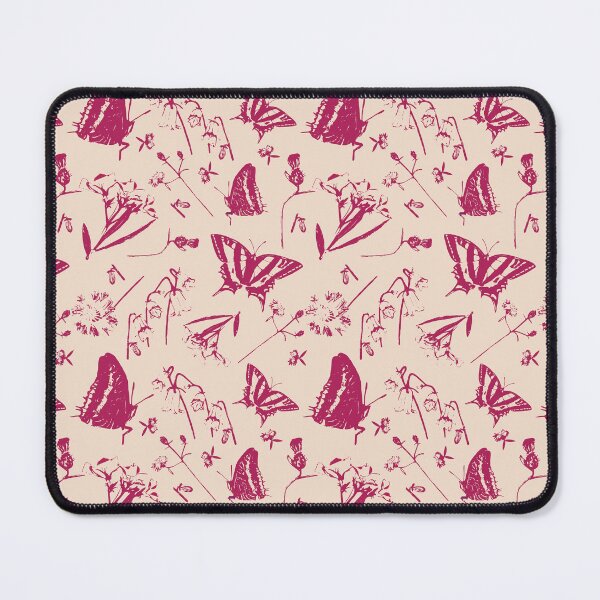 Item preview, Gardenflower burgundy pattern designed and sold by ella. artwork.