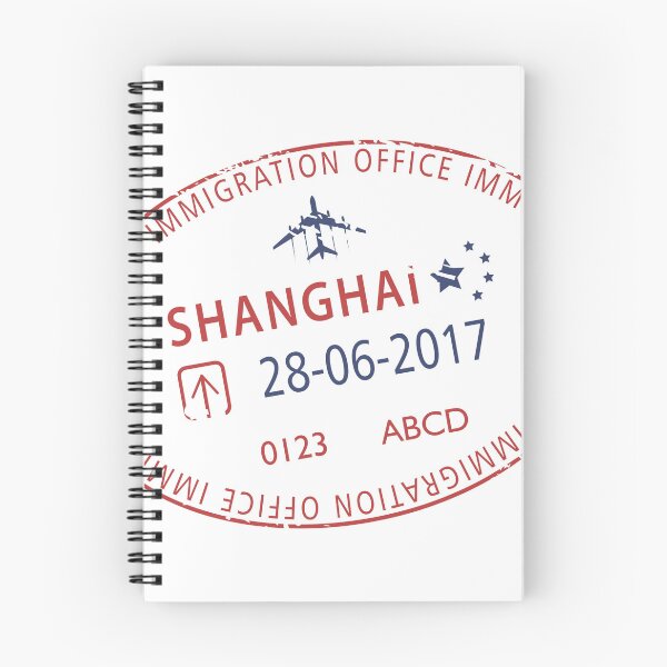 Item preview, China, Shanghai - Passport Stamp designed and sold by Sejmen.