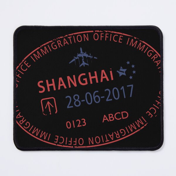 Item preview, China, Shanghai - Passport Stamp designed and sold by Sejmen.