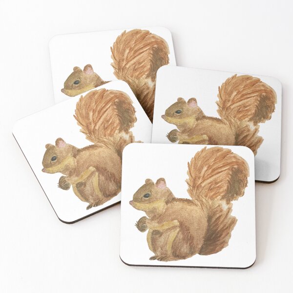Item preview, Squirrel Holding a Nut  designed and sold by thetinytortoise.