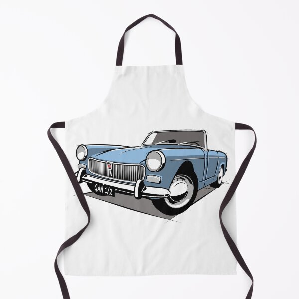 Item preview, MG Midget mark 1 blue designed and sold by car2oonz.