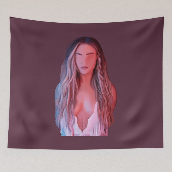 Item preview, Perrie EdwardsShows Her Stomach Scar (Minimalist Portrait) designed and sold by artmoonist.