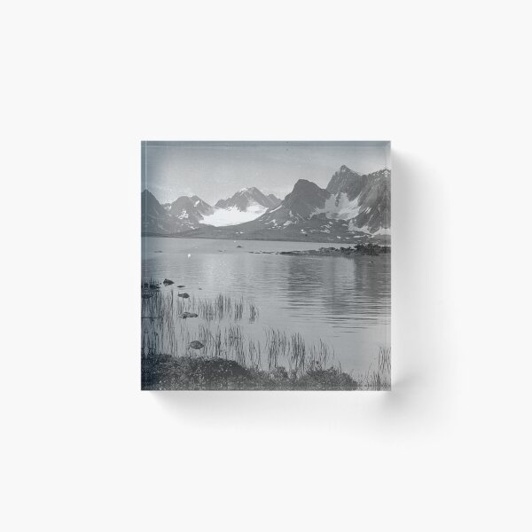 Item preview, Black And White Aesthetic Lake View -2 designed and sold by Night-parade.