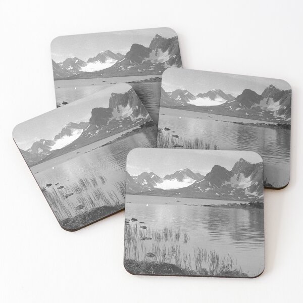 Item preview, Black And White Aesthetic Lake View -2 designed and sold by Night-parade.
