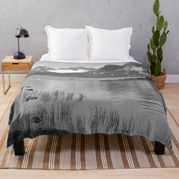 Item preview, Black And White Aesthetic Lake View -2 designed and sold by Night-parade.