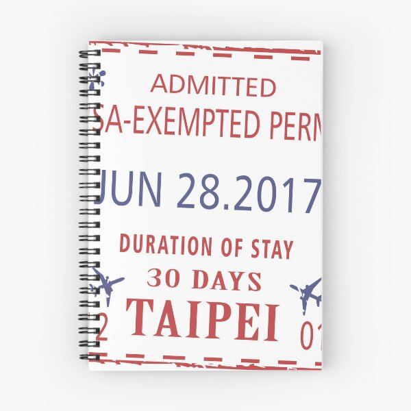 Item preview, Taiwan, Taipei - Passport Stamp designed and sold by Sejmen.