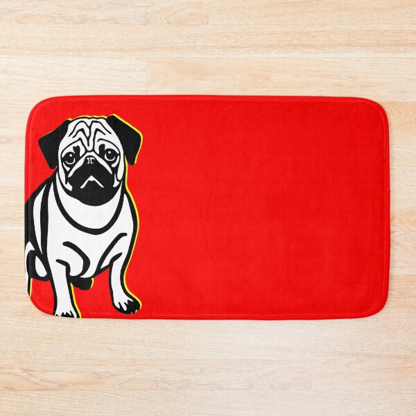 Item preview, Pug Pop Art designed and sold by ArtFactoryAI.