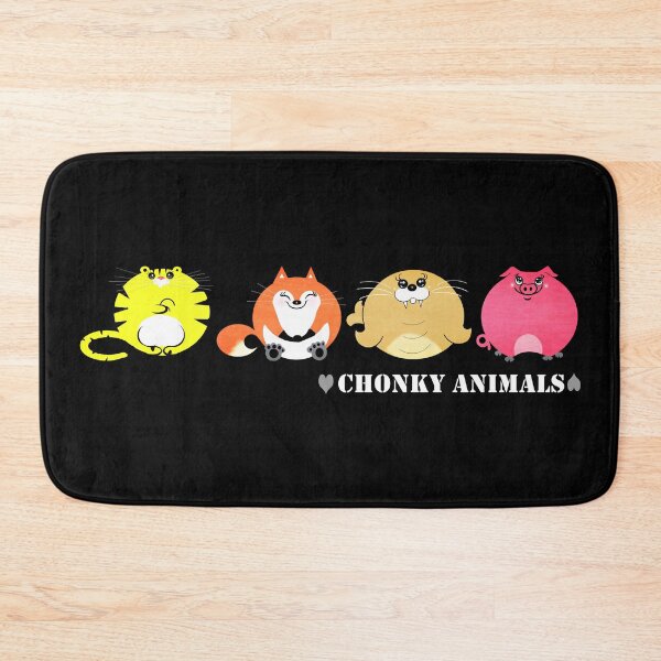 Item preview, Chonky animals - cat,fox ,walrus and pig  designed and sold by Shirley cute art .
