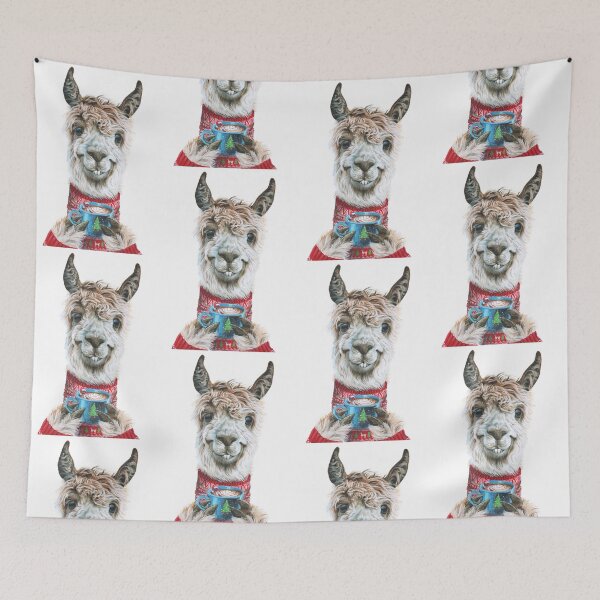 Item preview, Llama Latte Christmas designed and sold by HollySimental.
