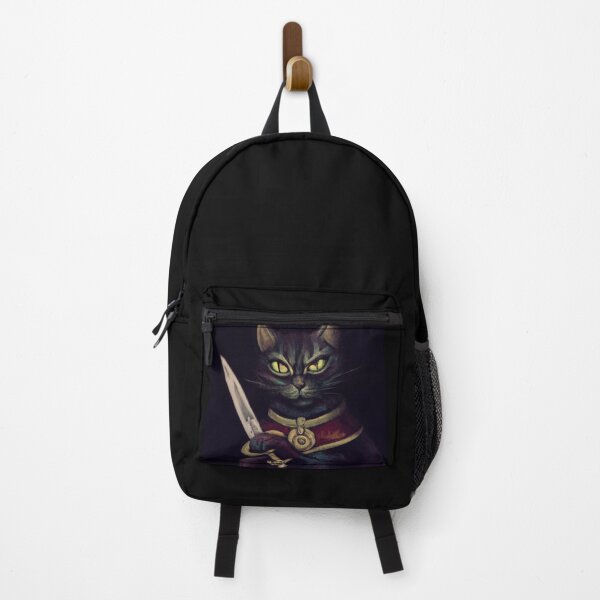 Item preview, Missy the Cat, brandishing a dagger (Baroque) designed and sold by thecatandkettle.