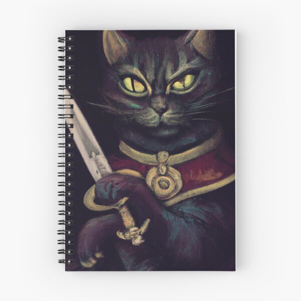 Item preview, Missy the Cat, brandishing a dagger (Baroque) designed and sold by thecatandkettle.