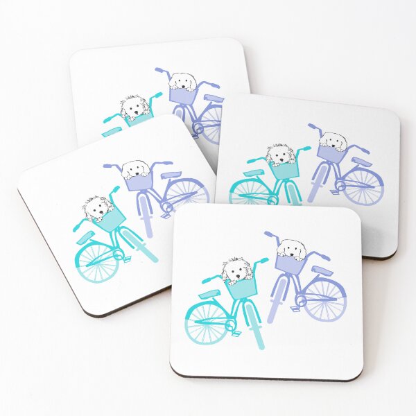 Item preview, Paws and Pedals, Dogs and Bikes designed and sold by DrawForth2020.