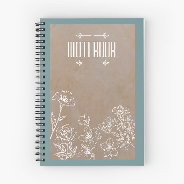 Item preview, Floral notebook- 13 designed and sold by LavishTrail.
