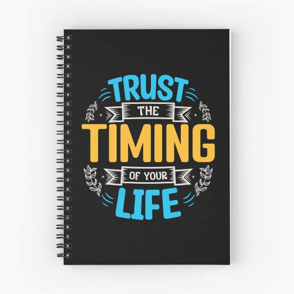 Item preview, Trust The Timing Of Your Life designed and sold by BlueZenStudio.
