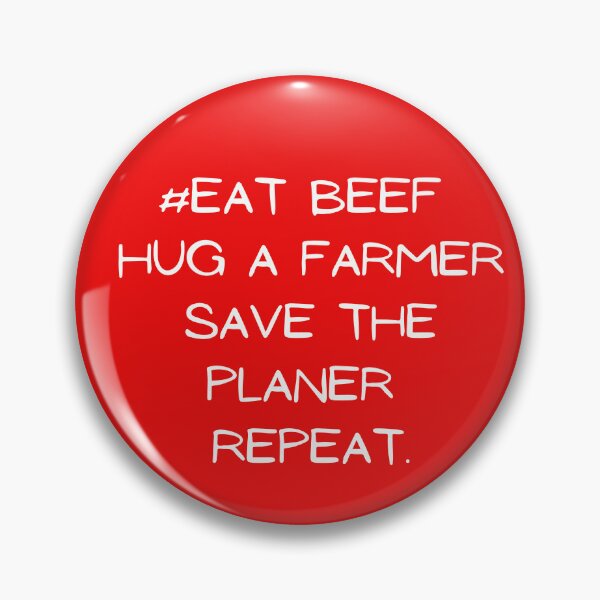 Artikelvorschau, EaT BeeF Hug a Farmer Save the Planer Repeat/Graphic Novelty Sarcastic Funny T Shirt entworfen und verkauft von FRANI-ART.
