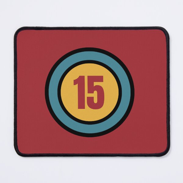 Item preview, The Number 15 - fifteen - fifteenth - 15th designed and sold by SirenSeventyOne.