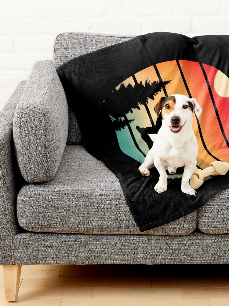 Alternate view of Corgi Retro Style Jump Pet Blanket