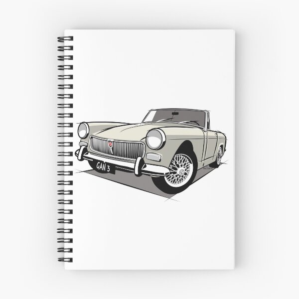 Item preview, MG Midget mark 2 old English white designed and sold by car2oonz.