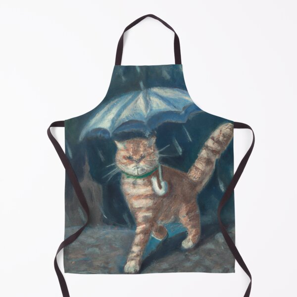 Item preview, Abigail the Cat, walking in the rain (Neoclassicism) designed and sold by thecatandkettle.