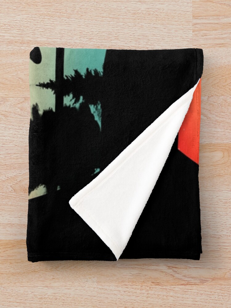 Alternate view of Corgi Retro Style Jump Throw Blanket