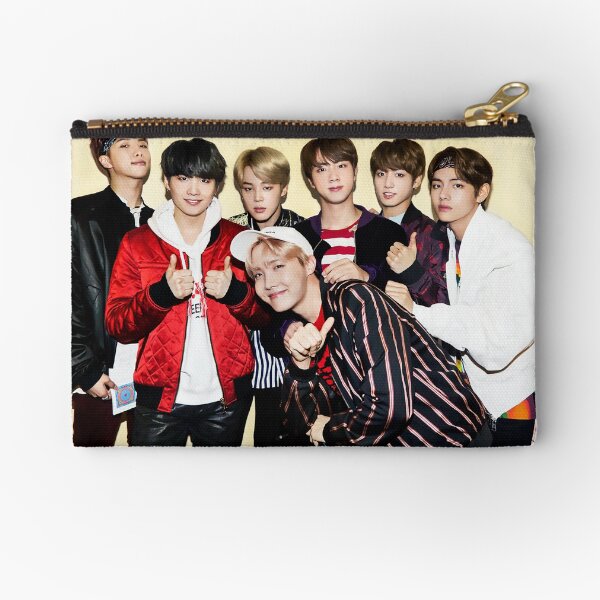 BTS Zipper Pouch