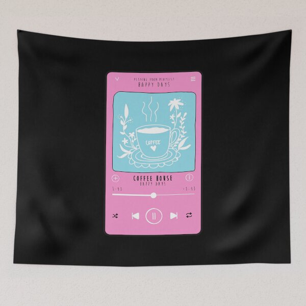 Item preview, Coffee House - Playlist Happy Days For Coffee Lovers And Musicians On International Coffee Day designed and sold by Funwithmusic.