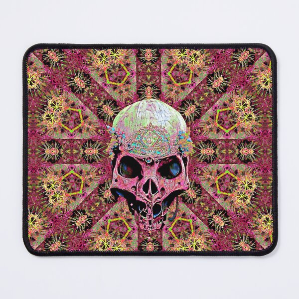 Item preview, Skull with spider mandala - Red designed and sold by Traveltejas.