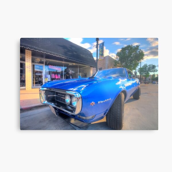1968 Pontiac Firebird Metal Print