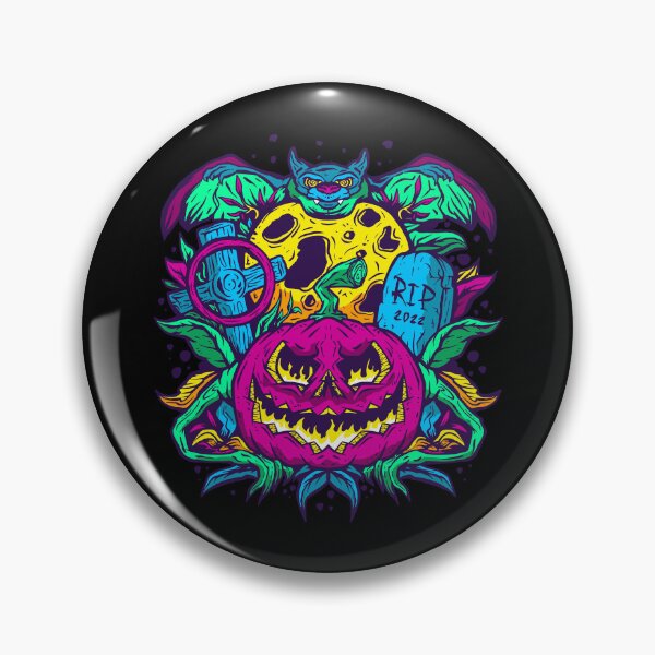 Item preview, Colorful Jack O Lantern Halloween Pumpkin Trick Or Treat designed and sold by Amazing Designs.