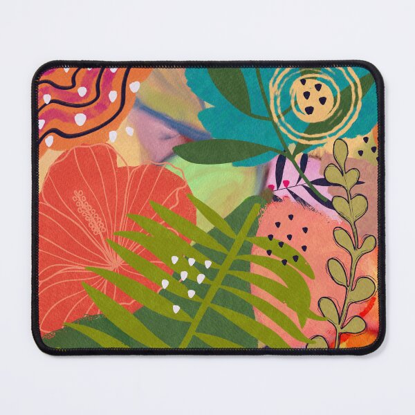 Item preview, Whimsical colorful flowers  designed and sold by Alwayscreateart.