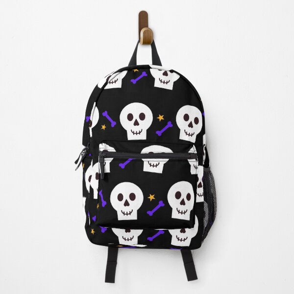Item preview, Cute Funny Halloween Skull Pattern Design designed and sold by LordAudes.