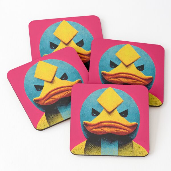 Item preview, Danger Duck Pop Art 1 designed and sold by AiBroughtToLife.