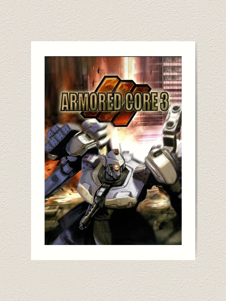 Armored Core 3 - Ps 2 - Cover Ver.2 Poster for Sale by Mecha-Art