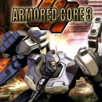 Armored Core 3 - Ps 2 - Silent Line logo game Art Board Print for