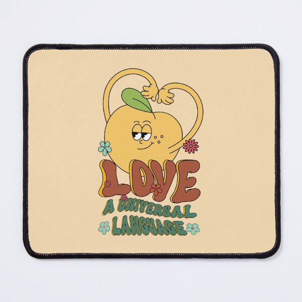 Item preview, Cute Groovy Fruit Pear Love A Universal Language designed and sold by bolimj.