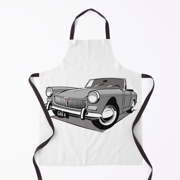 Item preview, MG Midget mark 3 grey designed and sold by car2oonz.