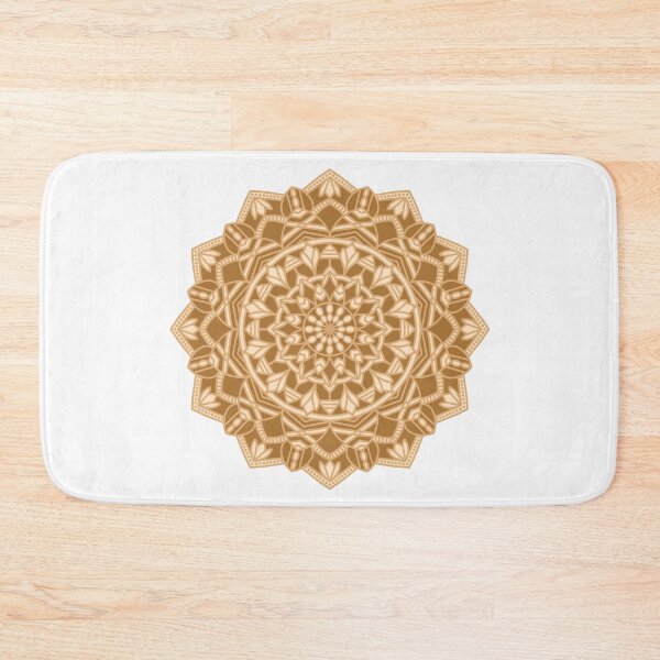 Item preview, Beige Brown Mandala designed and sold by SoftCanBear.