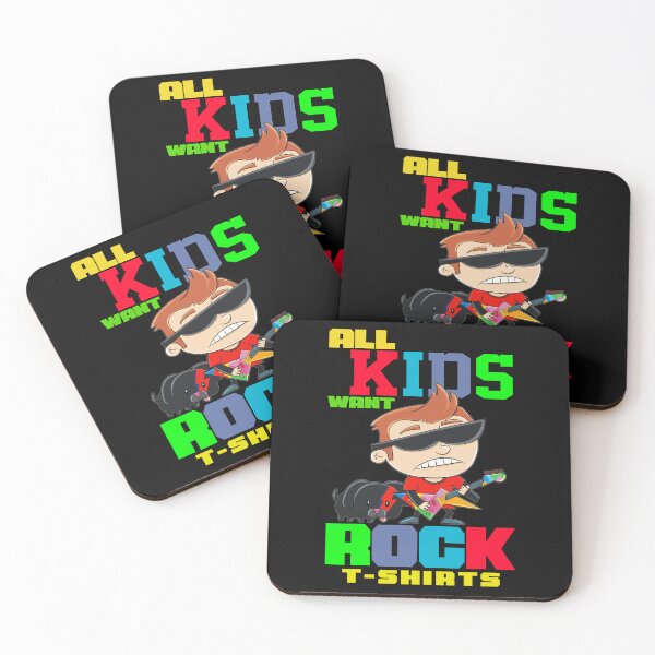Item preview, all kids want rock  designed and sold by ImaginarStore.