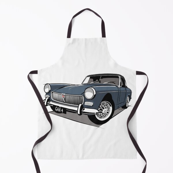 Item preview, MG Midget mark 3 blue designed and sold by car2oonz.