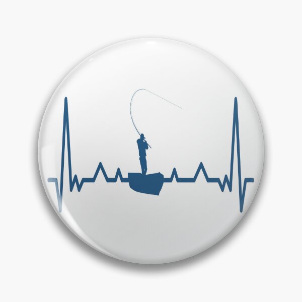 Item preview, Heart Beat Fishing on a Boat designed and sold by bennetthuskers.