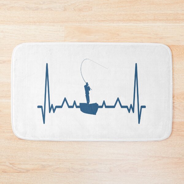 Item preview, Heart Beat Fishing on a Boat designed and sold by bennetthuskers.