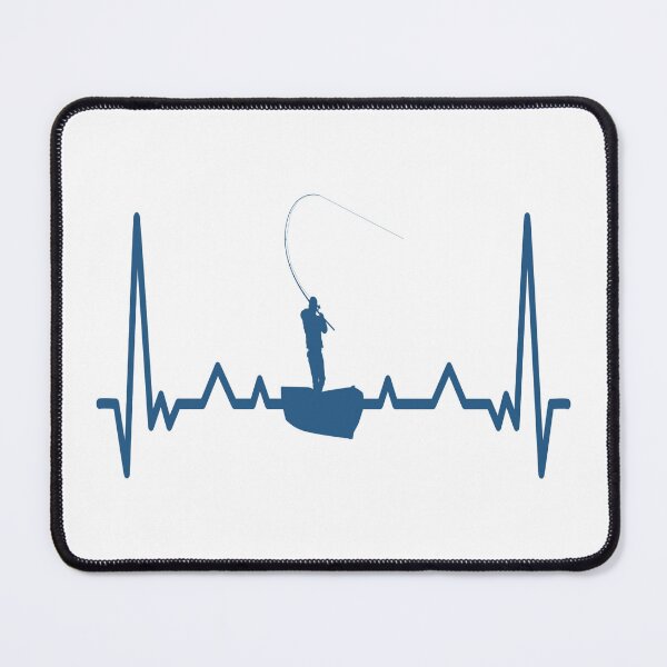 Item preview, Heart Beat Fishing on a Boat designed and sold by bennetthuskers.