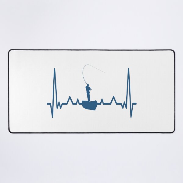 Item preview, Heart Beat Fishing on a Boat designed and sold by bennetthuskers.